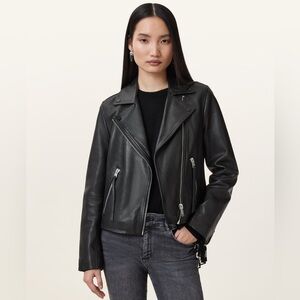 AllSaints Dalby Leather Jacket